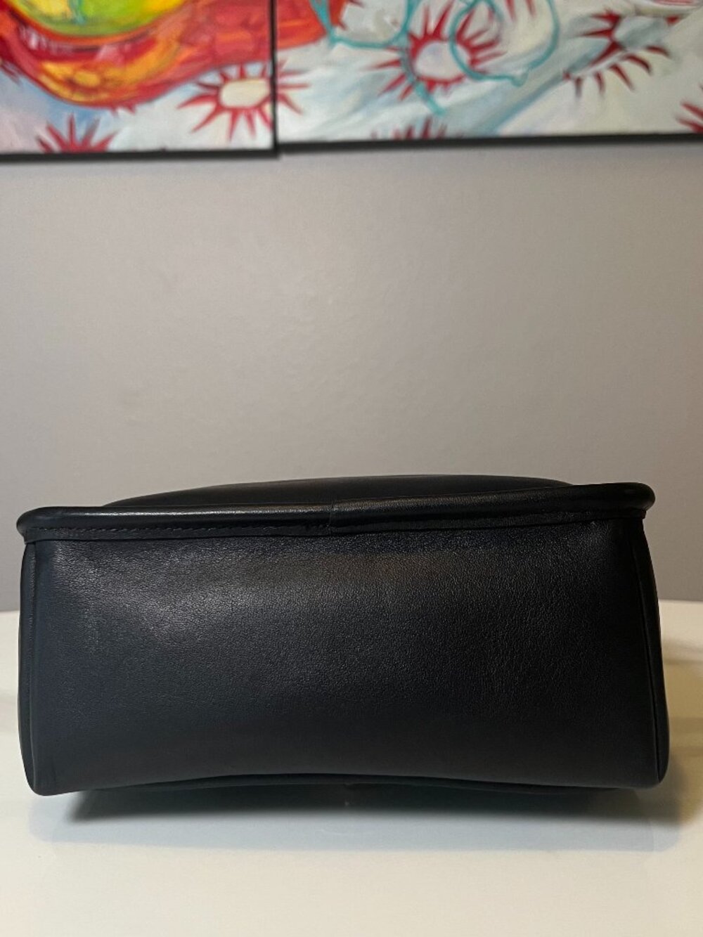 Coach Legacy Companion Flap Crossbody Vintage Bag Black 9076 NWOT - Picture 7 of 15